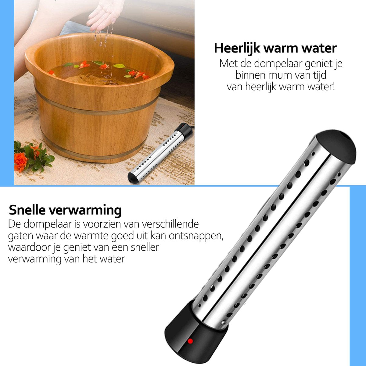 Deluqse Dompelaar - 3000W