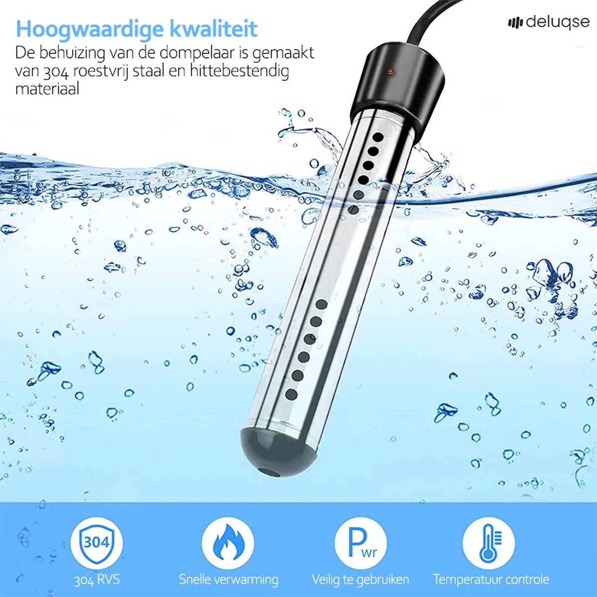 Deluqse Dompelaar - 3000W