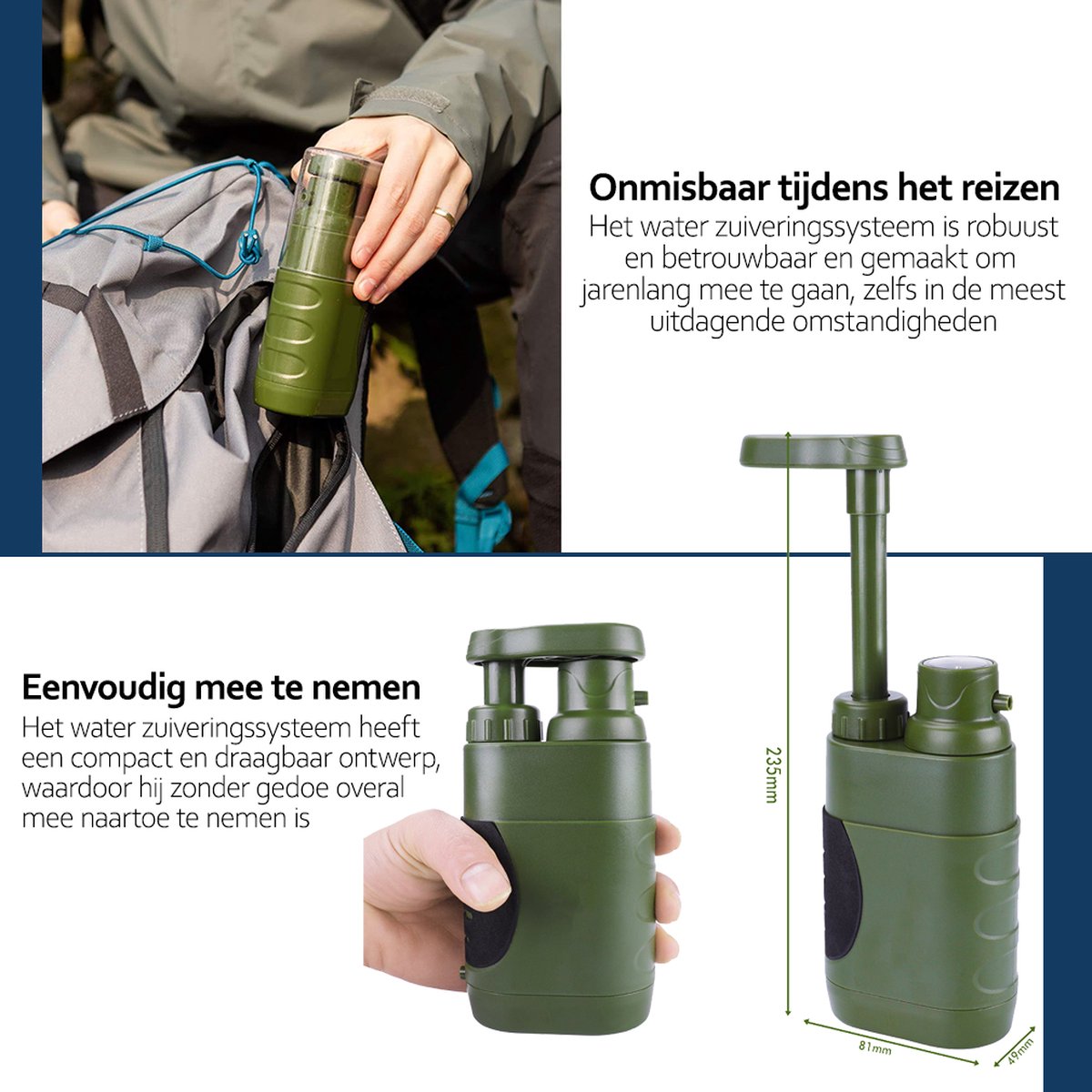 Deluqse Waterzuiveringsapparaat