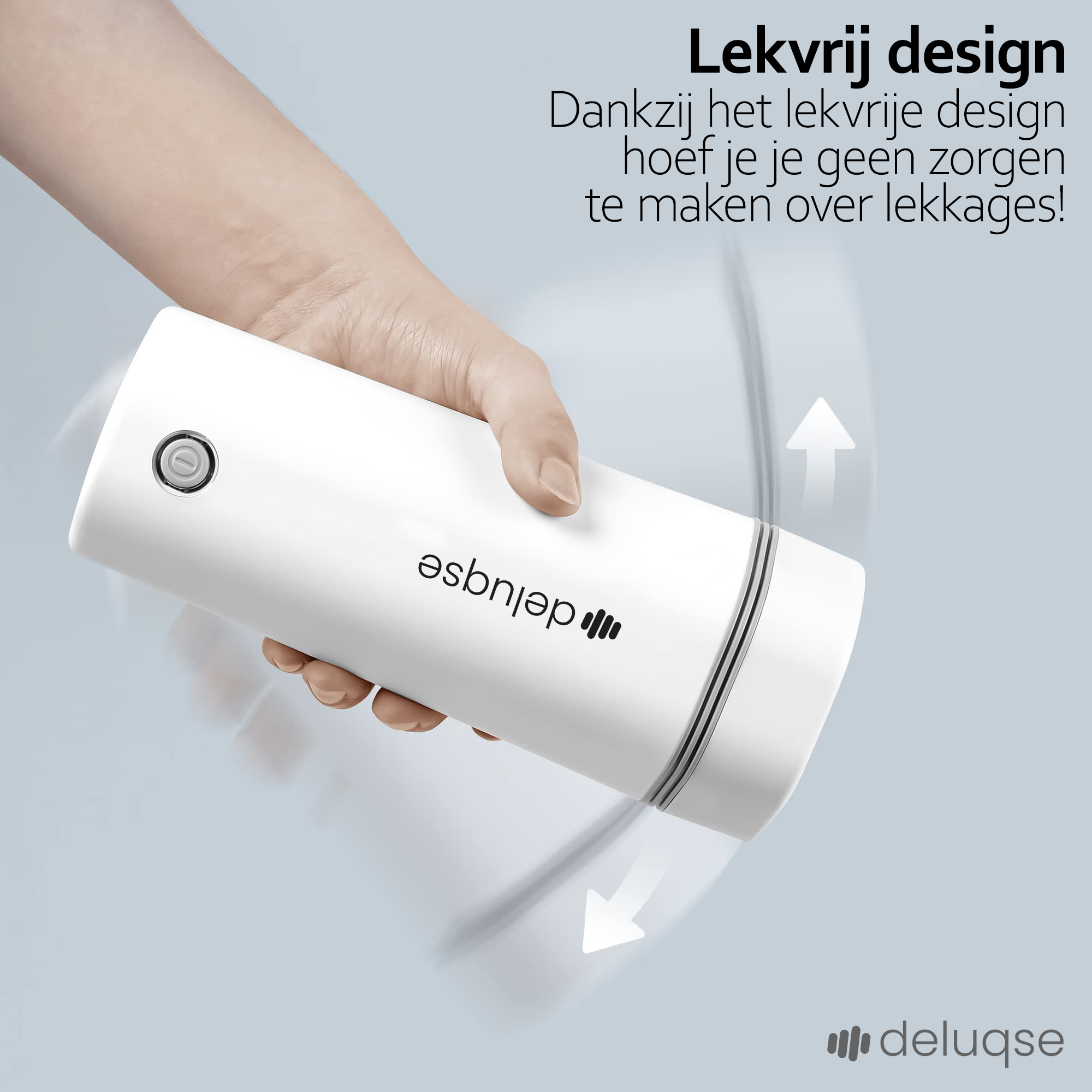 Deluqse Draagbare Waterkoker - Wit - 350ml