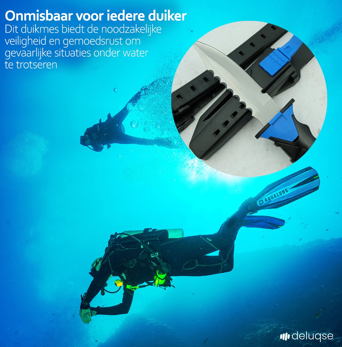 Deluqse Duikmes - Blauw
