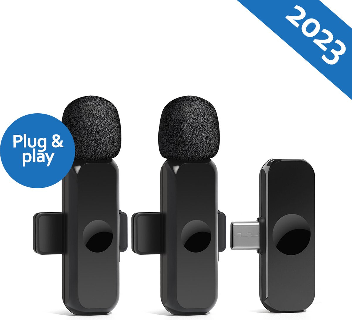 Deluqse Draadloze Microfoonset