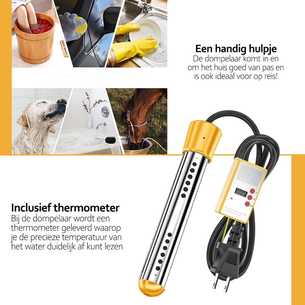 Deluqse Dompelaar - 2000W