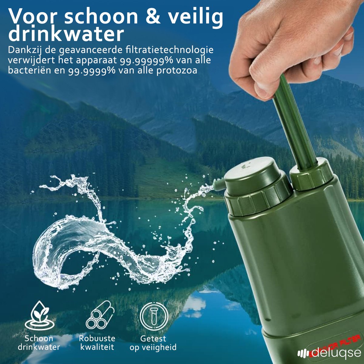 Deluqse Waterzuiveringsapparaat