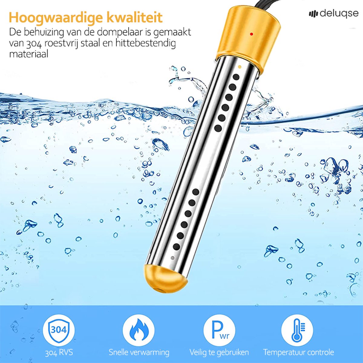 Deluqse Dompelaar - 2000W