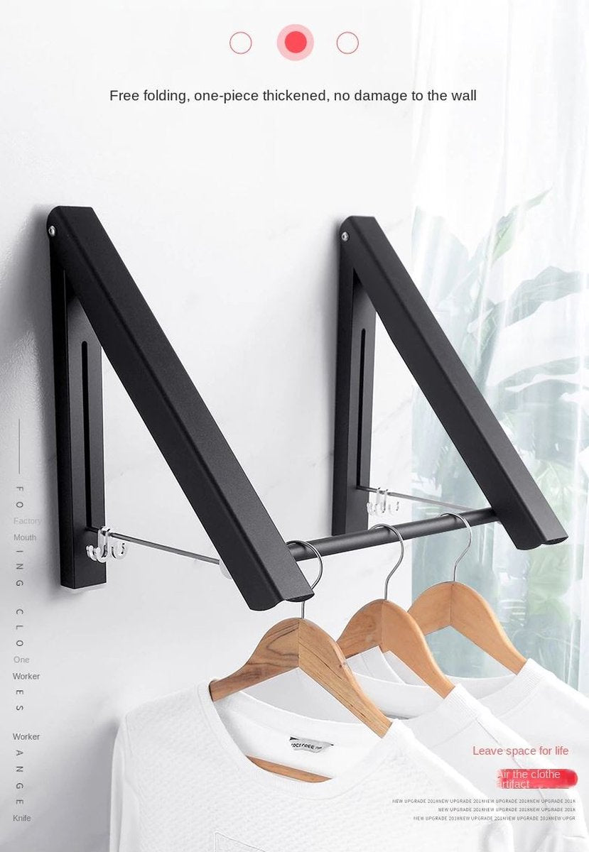 Deluqse Wanddroogrek - Zwart